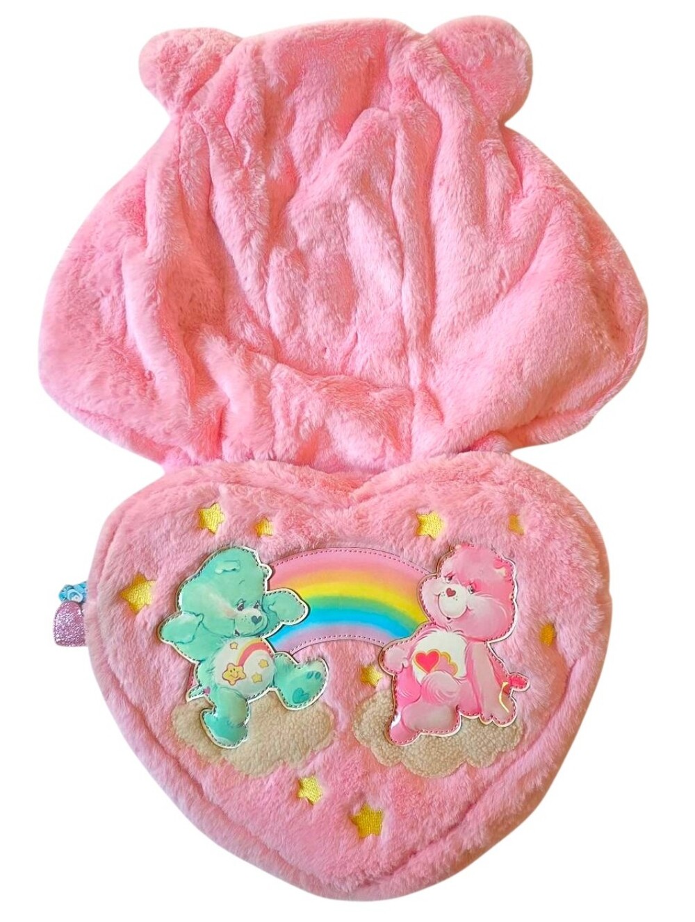Dolls kill x Carebears lotsa heart hoodie pink backpack